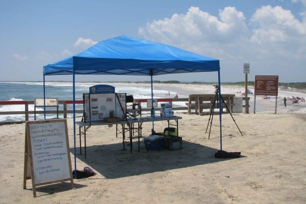 Holgate NJ Interpretative station display outdoor